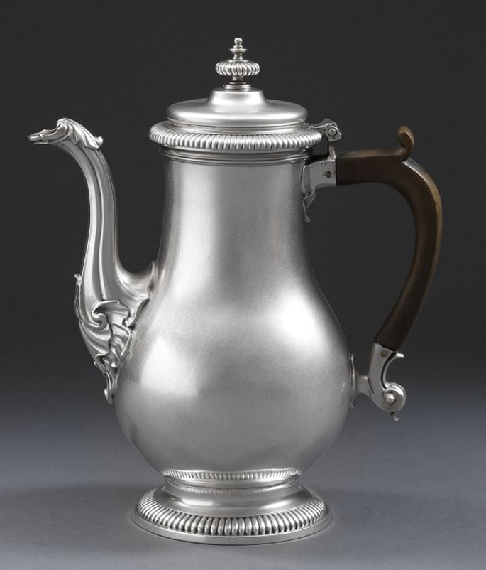 Benjamin Godfrey - A George II Silver Coffee Pot | MasterArt